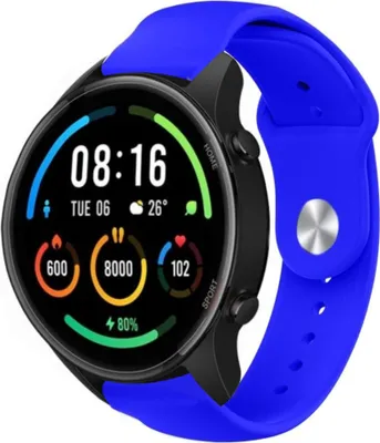 Produktbild von Strap-it Xiaomi Mi Watch Sportarmband (Blau)