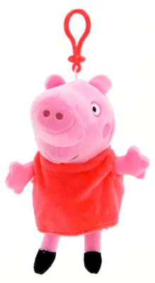 Produktbild von Peppa Wutz Plüschanhänger (14cm) Schlüsselanhänger Kinder Peppa