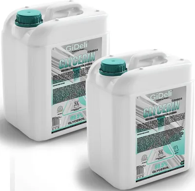 Produktbild von Glycerin VG 20L 99,5% Pharmaqualität E422 pflanzlich Kosmetik Haushalt GiDeli
