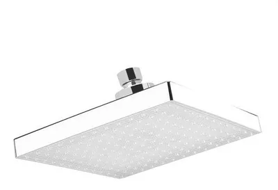 Productafbeelding van Vierkante LED-douchekop met verstelbare waterstraal en kleurentoontje