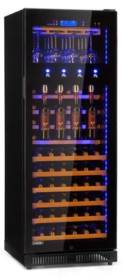 Obrázok produktu pre Klarstein First Class 84 Pro , vinotéka, 320 l, 84 fliaš, 5 - 22 °C, čierna
