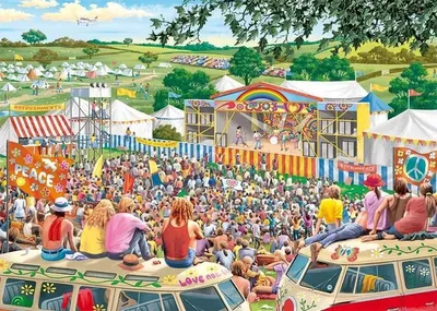 Zdjęcie produktu dla Jumbo Games Jumbo Falcon Summer Music Festival 1000-elementowa układanka (11304)