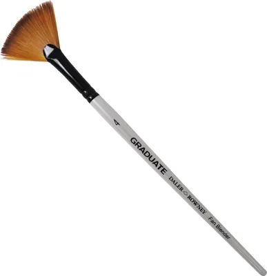 Produktbild von Daler Rowney Graduate Multi-Technique Brush Synthetic Fächerpinsel 4