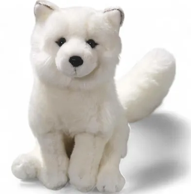 Produktbild von Carl Dick Fuchs, Polarfuchs ca. 26cm 3352 Kuscheltier, Plüschtier, Stofftier