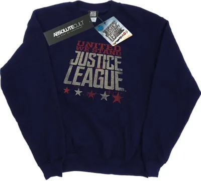 Produktbild von DC Comics - "Justice League United We Stand" Sweatshirt für Herren BI29627 (3XL) (Marineblau)