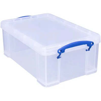 Zdjęcie produktu dla Naprawdę przydatne pudełko Pudełko do przechowywania 9C 39x15,5x24cm 9l przezroczyste