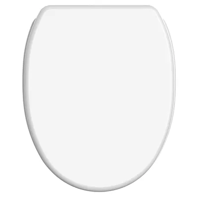 Produktbild von SANILO® WC-Sitz mit Absenkautomatik und Schnellverschluss Weiß, Toilettendeckel direkt vom Hersteller, Klodeckel, Klobrille, WC Deckel, WC Brille