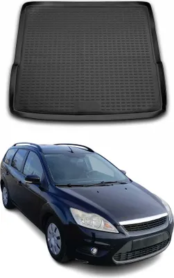 Obrázek produktu pro Rohož do kufru Vana do kufru pro Ford Focus Turnier 2004-2010 Rubber TPE