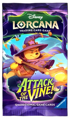 Produktbild von Disney Lorcana Attack of the Vine! Booster Englisch