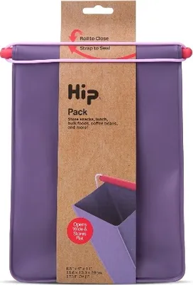 Obrázek produktu pro Opakovaně použitelná taška na oběd, velká, 4,1 litru, fialová – HIP