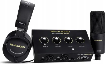 Produktbild von M-AUDIO M-Track Duo HD Producer Pack USB-C