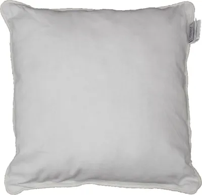Image de Coussin Passepoil Uni Panama Blanc 40 x 40 cm