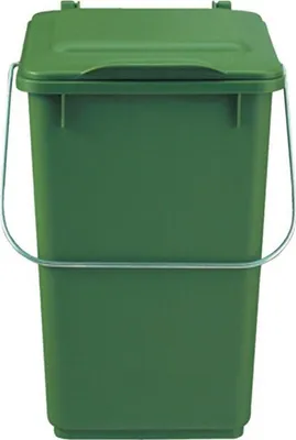 Produktbild von Odpadkový koš H309xŠ205xD276mm 10l zelený SULO