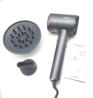 Produktbild von Ionen Haartrockner Föhn Magnetischen Diffusor,DEWILY Fön 110,000RPM Hair