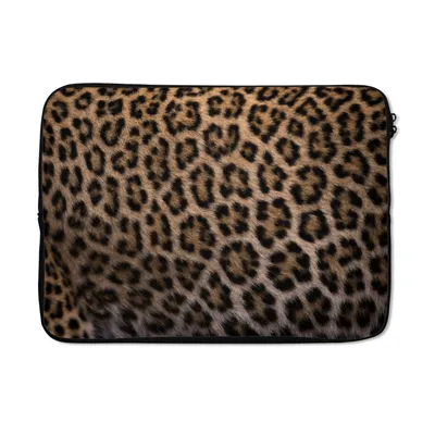 Produktbild von MuchoWow® Laptop Hülle 13 Zoll Panther Druck Laptoptasche - Laptophülle - Sleeve - Rundumschutz