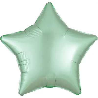 Immagine prodotto di Palloncino in foil stella satinato verde menta 45cm