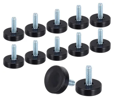 Image de Omgoods - Lot de 24 pieds réglables pour meubles, adaptés aux chaises et aux tables
