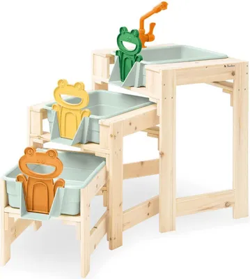 Produktbild von Pinolino 3-tlg. Wasserspieltisch-Set Frolino 3 Spieltische