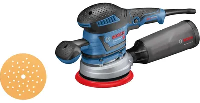 Image de Ponceuse excentrique GEX 40-150 400 W avec kit d'accessoires Bosch - 060137B202