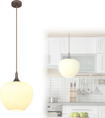 Produktbild von Hängelampe Esszimmer Hängeleuchte 1 Flammig Pendelleuchte Wohnzimmer Pendellampe