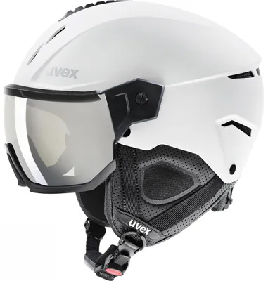Produktbild von Uvex Instinct Visor Skihelm Snowboardhelm weiß-schwarz matt S566260 60-62 cm