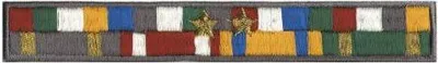 Produktbild von AUFNÄHER - Nationalflagge - 04739 - Gr. ca. 13,6 x 1,9 cm - Patches Stick Applikation