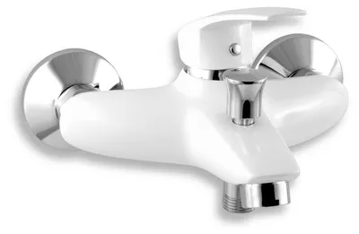 Immagine prodotto di Miscelatore a leva per vasca Novaservis Metalia 57 cromo bianco 57020/1,1