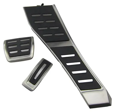 Immagine prodotto di Set poggiapiedi + pedali in acciaio inox originali Audi per Audi A8 S8 4H = RHD