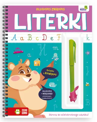 Zdjęcie produktu dla Literki. Długopis znikopis