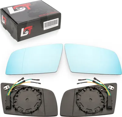 Produktbild von 2x Außenspiegel asphärisch konvex Toter Winkel Assistent für BMW 5er E60 6er E63