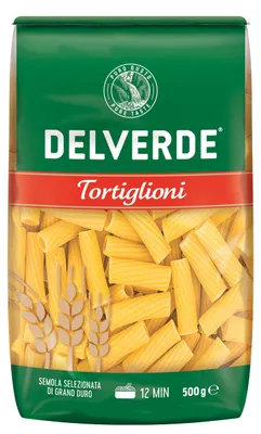 Zdjęcie produktu dla Delverde Tortiglioni Pasta Semdla Selected Grand Duro 500g