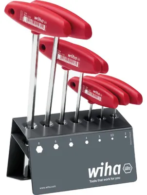 Imagen del producto de Wiha 00953 Wiha Sechskantschlüssel-Satz 00953 7-tlg.