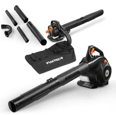 Zdjęcie produktu dla Dmuchawa do liści benzynowa - 25,4 cm³ - 3w1 dmuchanie ssanie rozdrabnianie - Worek 60 l
