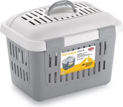Zdjęcie produktu dla Stefanplast Transporter Gulliver MIDI szary [96180]