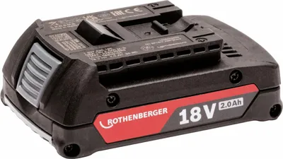 Image de ROTHENBERGER RO BP18/2 Batterie, AMPS, EU, appareil de base - 1000003859