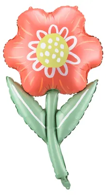 Immagine prodotto di Palloncino in foil Fiore, 53x96 cm