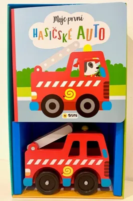 Image de Mon premier camion de pompiers (livre en boîte cadeau avec jouet)