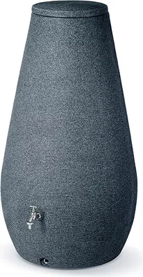Obrázek produktu pro Prosperplast Nádrž na dešťovou vodu Drop, 200 l, plastová, antracit - RWD200-S433