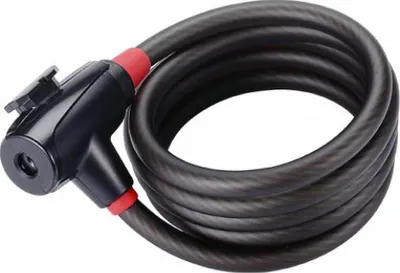 Obrázok produktu pre BBB Zámok na bicykel - POWERLOCK - čierny 12 x 1800 mm