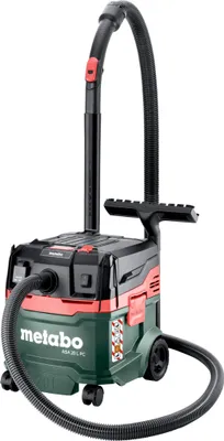A studio shot of a Metabo ASA 20 L PC Allessauger on a white background.
