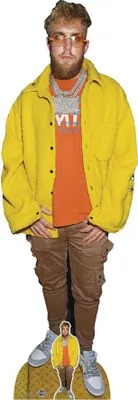 Produktbild von Celebrity Pappaufsteller (Stand Up) - Jake Paul (187 cm)