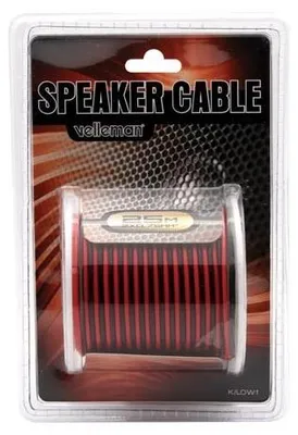 Image de Cable Haut-parleur - Rouge/noir - 2 X 0.75 Mm² - 25 M