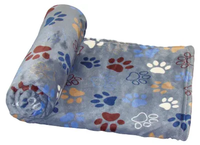 Produktbild von Fleece Plaid "LISSI" Classic, dunkelgrau, 100x150cm