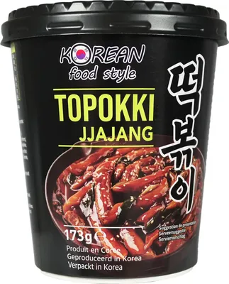 Produktbild von Korean Food Style Topokki Jjajang 173g