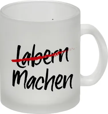 Produktbild von Lachen/Machen Glas Tasse