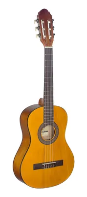 Produktbild von Stagg C410 M 1/2 Natural Polovičná klasická gitara pre dieťa