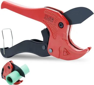 Productafbeelding van Famanu buisensnijder voor kunststofbuizen - Ratelsysteem 42/64 mm voor PVC/PE/PP/PEX/PPR