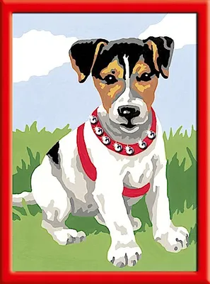Produktbild von Ravensburger 27922 - Hündchen Snoopy - Malen nach Zahlen-Brilliant, 13 x 18 cm