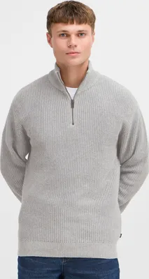 Produktbild von !Solid SDGoma Herren Pullover Strickpullover Troyer mit Troyerkragen Rippbündchen Baumwollmischung Regular fit