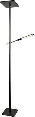 Obrázek produktu pro Fabas Luce LED stojací lampa Ideal >90Ra 1880x460mm 40+8W Teplá bílá Černá stmívatelná